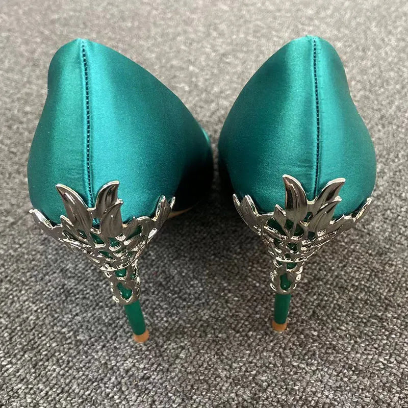 Woman 10cm High Heels Metal Heels